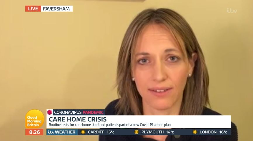 Helen Whately on GMB