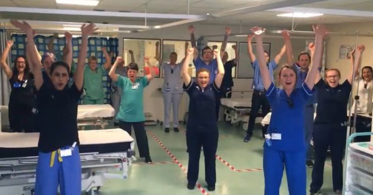 NHS heroes Clap from our Carers ITV
