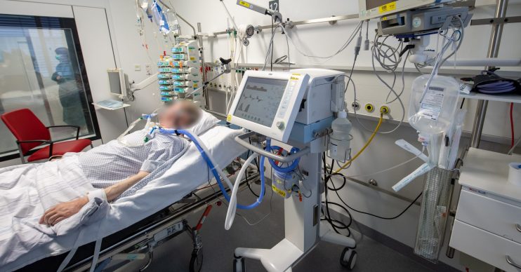 Man in intensive care. Coronavirus: NHS set for 'worst weekend in its history' as health service prepares for 'surge' of patients