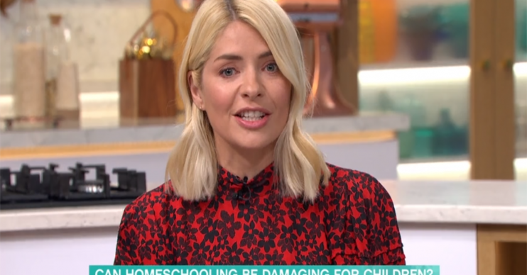 Holly Willoughby on This Morning