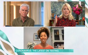 Holly Willoughby on This Morning - Credit: ITV