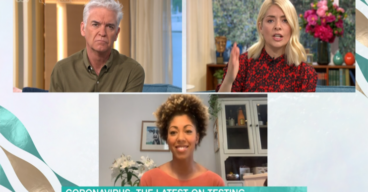 Holly Willoughby on This Morning - Credit: ITV