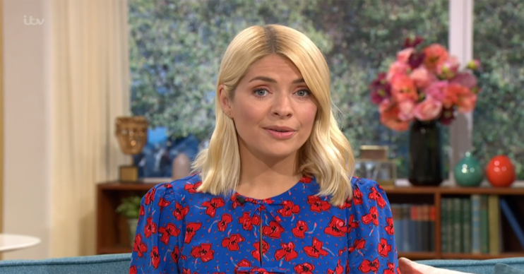 Holly Willoughby on This Morning