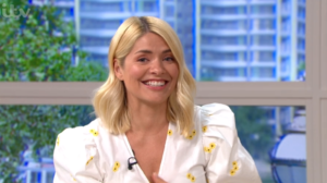 Holly Willoughby on This Morning