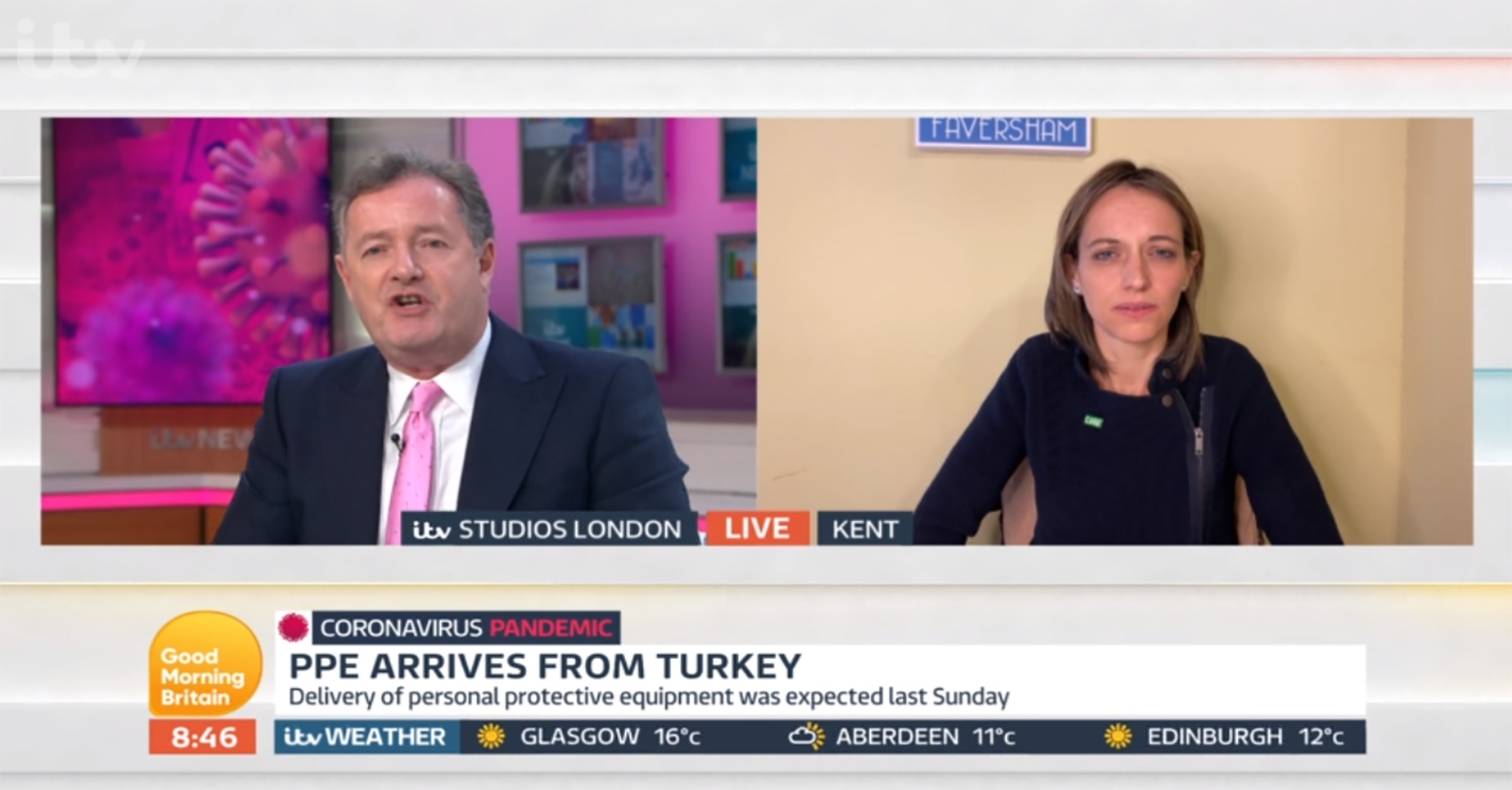 Piers Morgan on GMB