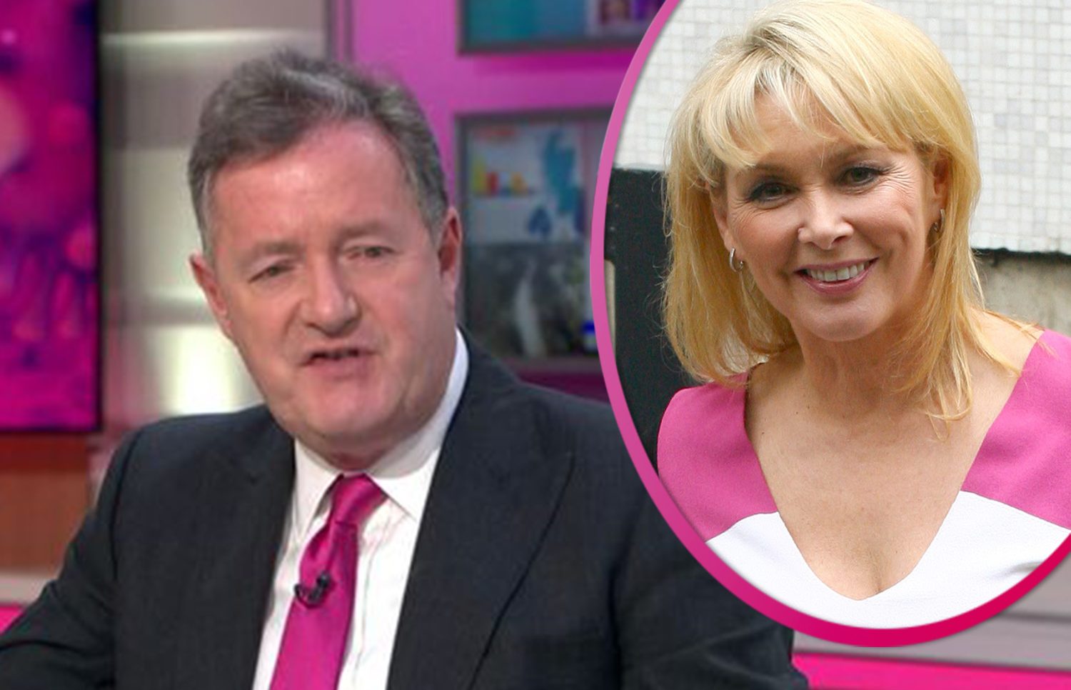 Piers Morgan Cheryl Baker