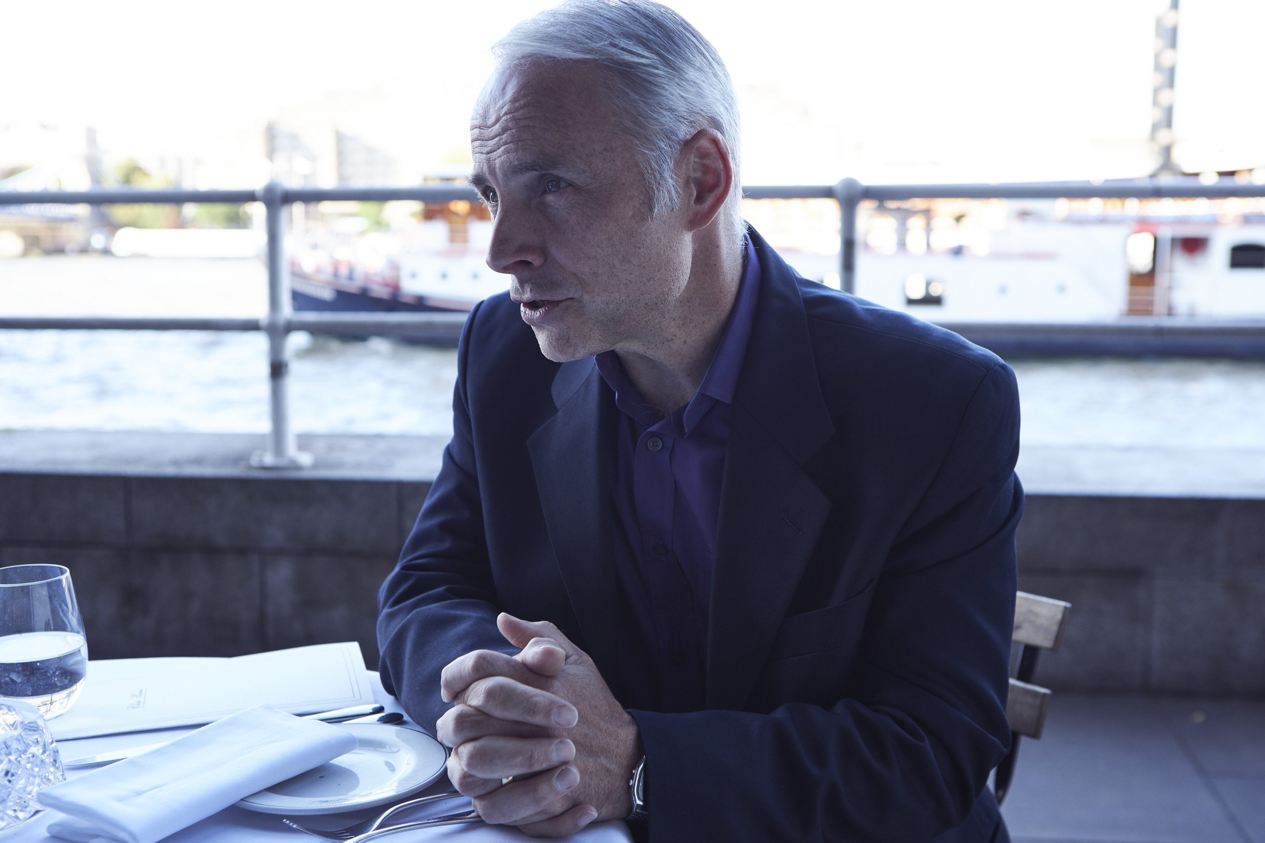 Marc Bonnar as TV exec Paul Smith in Quiz 