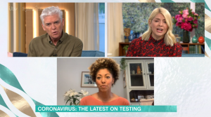Holly Willoughby on This Morning