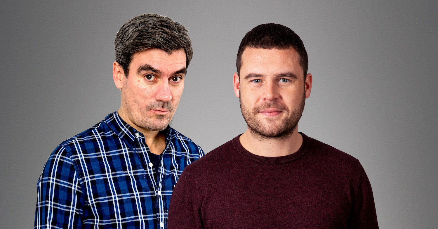Cain and Aaron are locked down together (Credit: ITV)