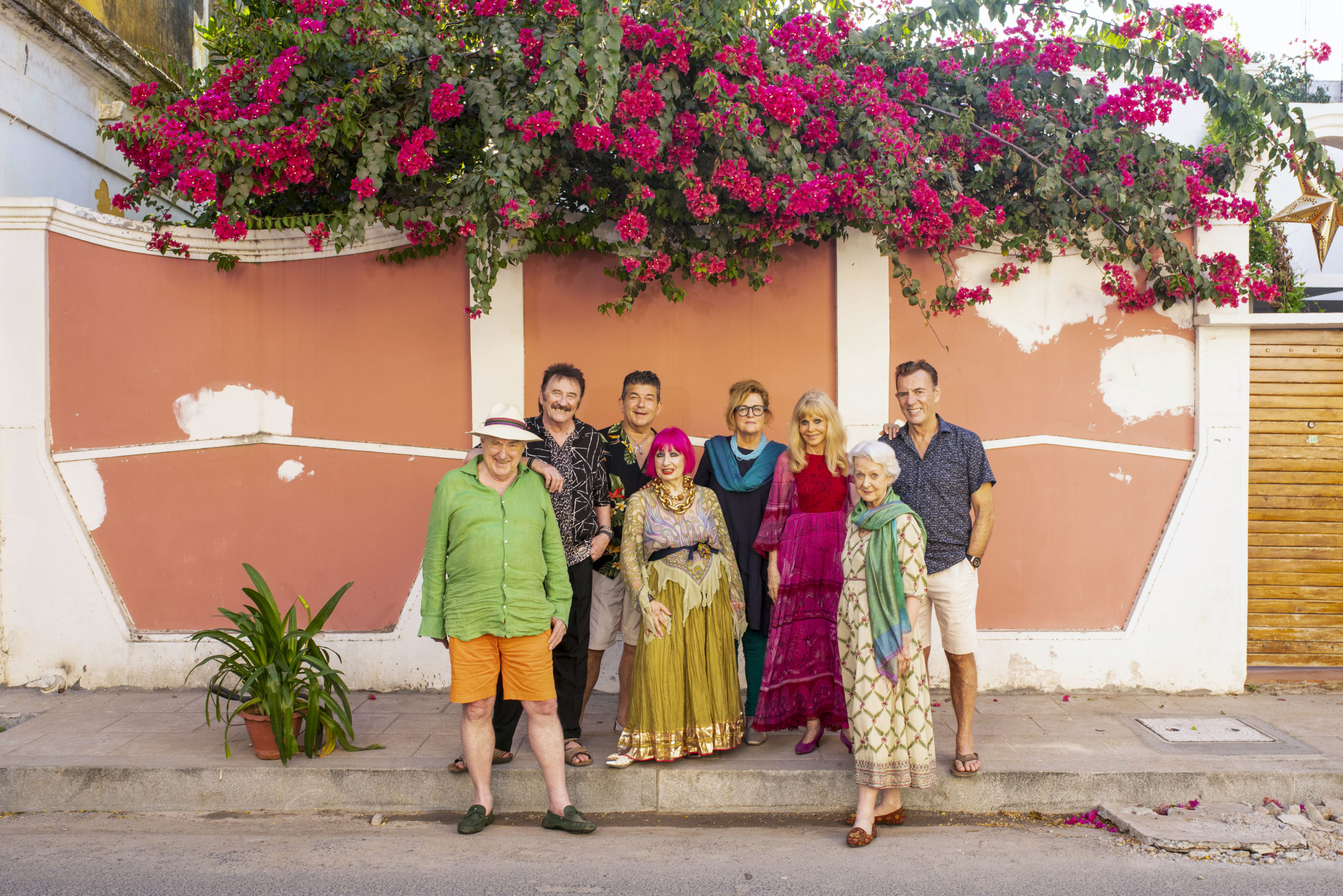We didn't see the eight celebrities of The Real Marigold Hotel last night (Credit: BBC)