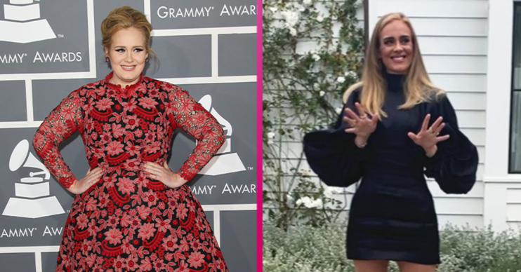 How much weight has Adele lost?