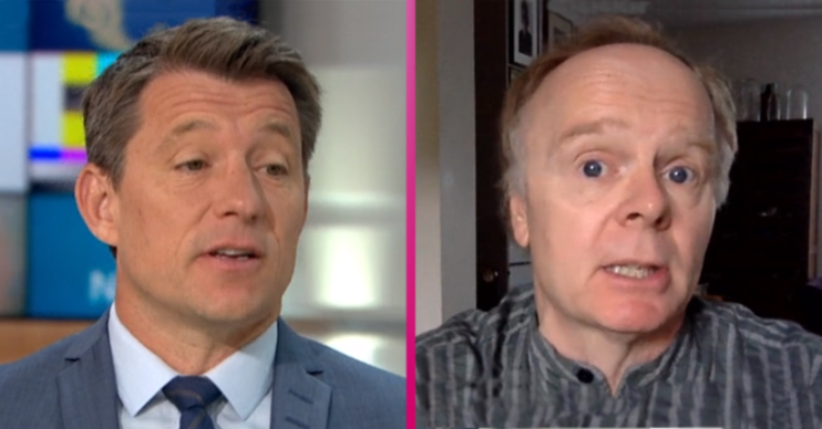 Ben Shephard and Jason Watkins on Good Morning Britain