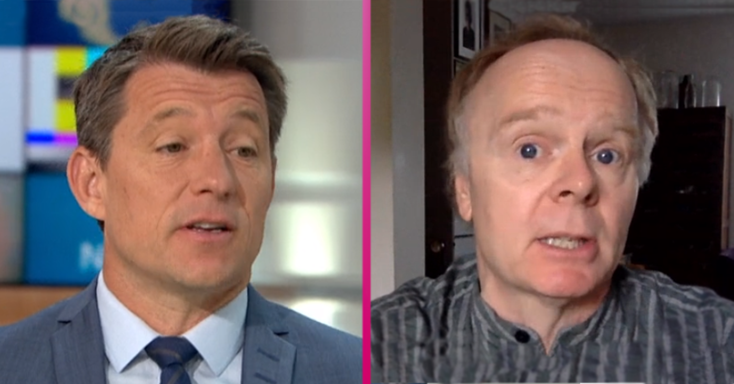 Ben Shephard and Jason Watkins on Good Morning Britain