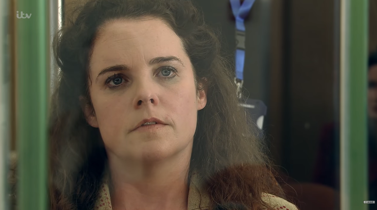 Izzy's imprisonment hit her hard (Credit: ITV)