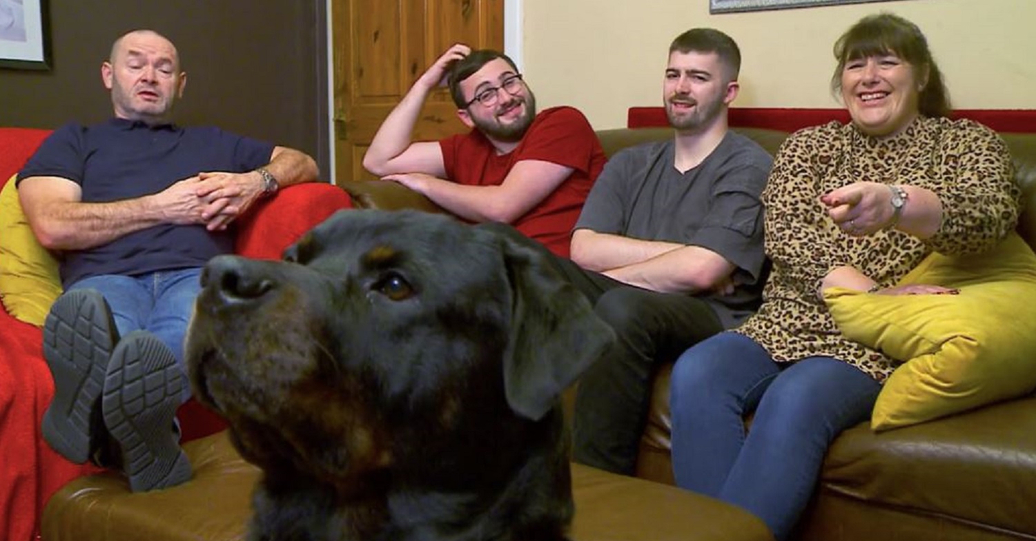 Malone family on Gogglebox