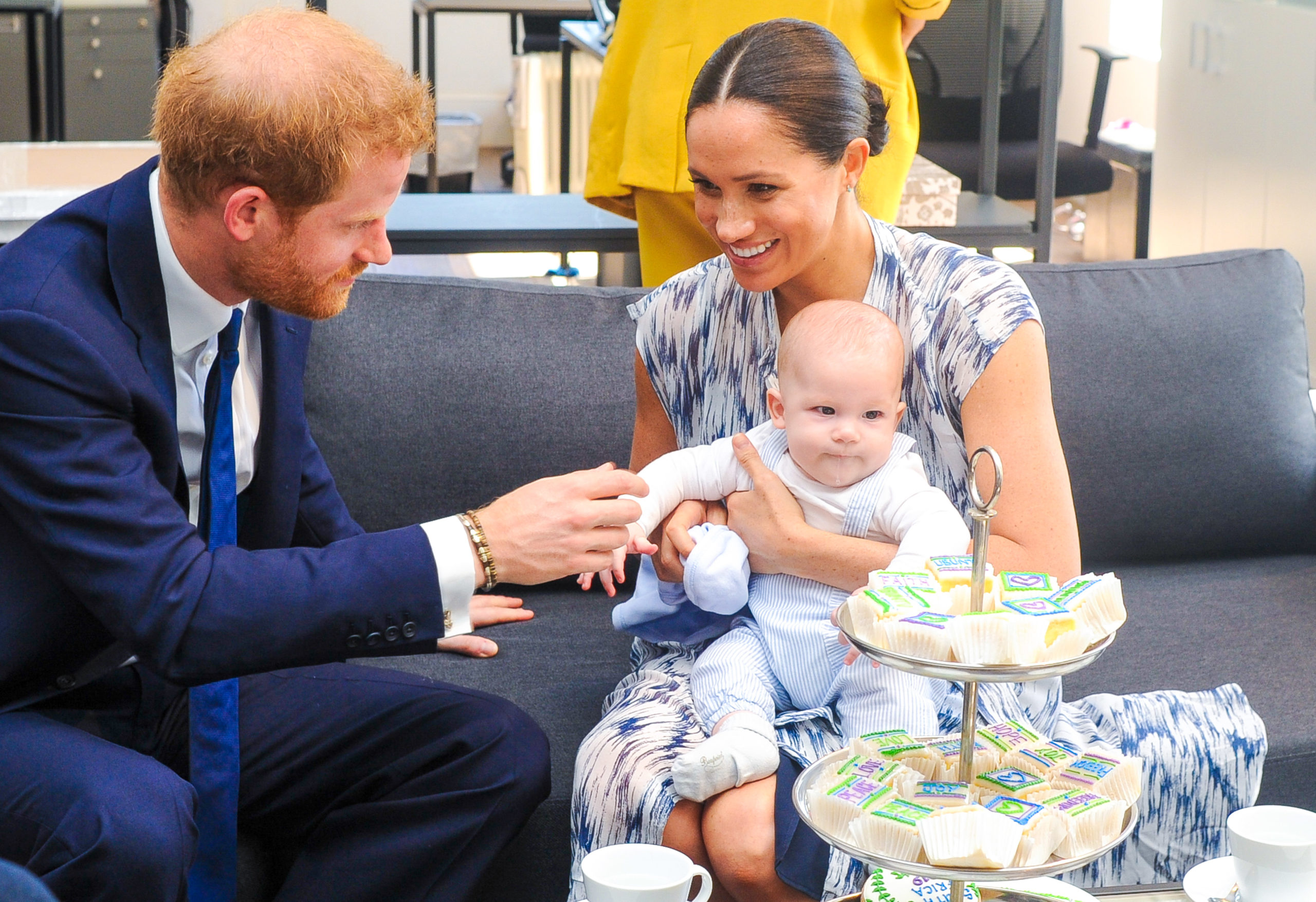 Prince Harry, Meghan and son Archie