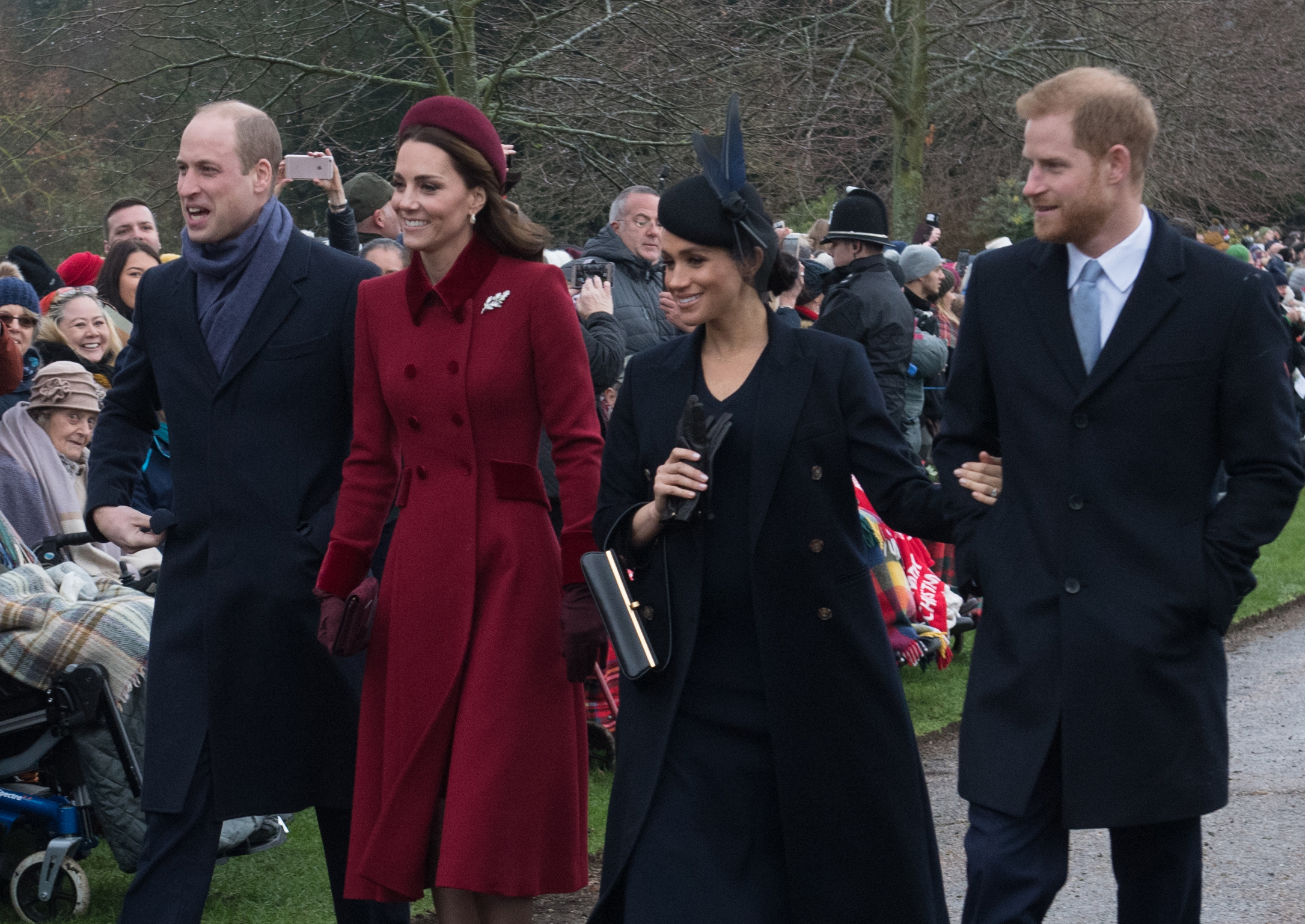 William, Kate, Meghan and Harry