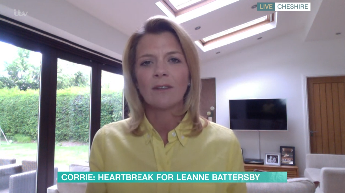 Coronation Street Jane Danson This Morning