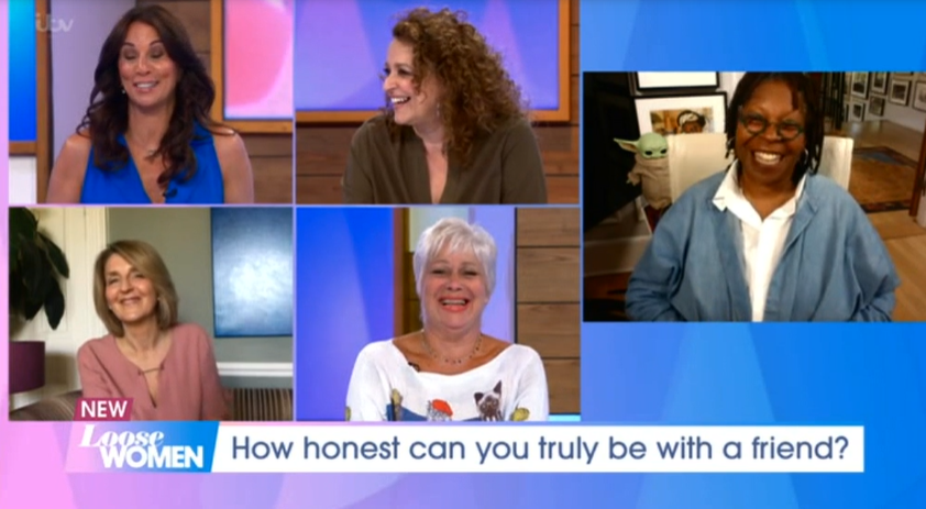 Whoopi Goldberg on Loose Women Credit: ITV