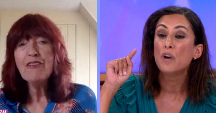 Janet Street-Porter and Saira Khan on Loose Women