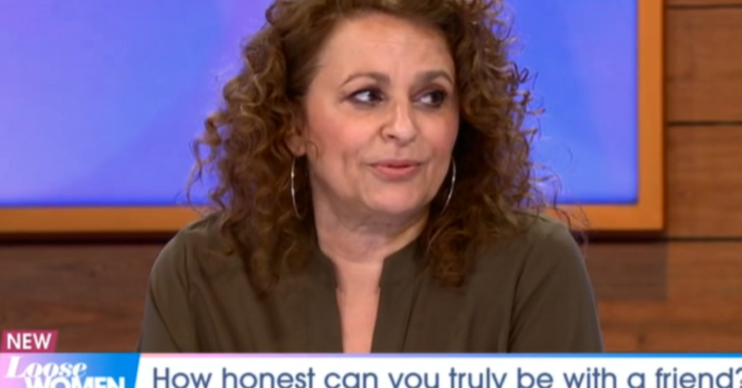 Nadia Sawalha Loose Women Credit: ITV