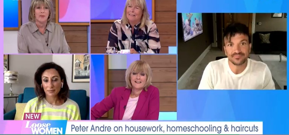 Peter Andre Loose Women