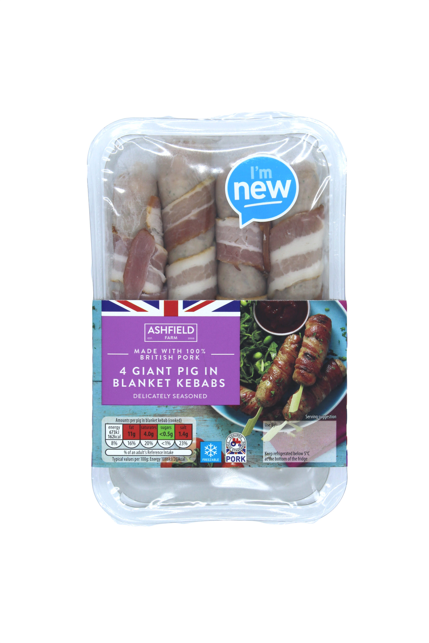 Giant Pig in Blanket Kebabs are in store now (Credit: Aldi)