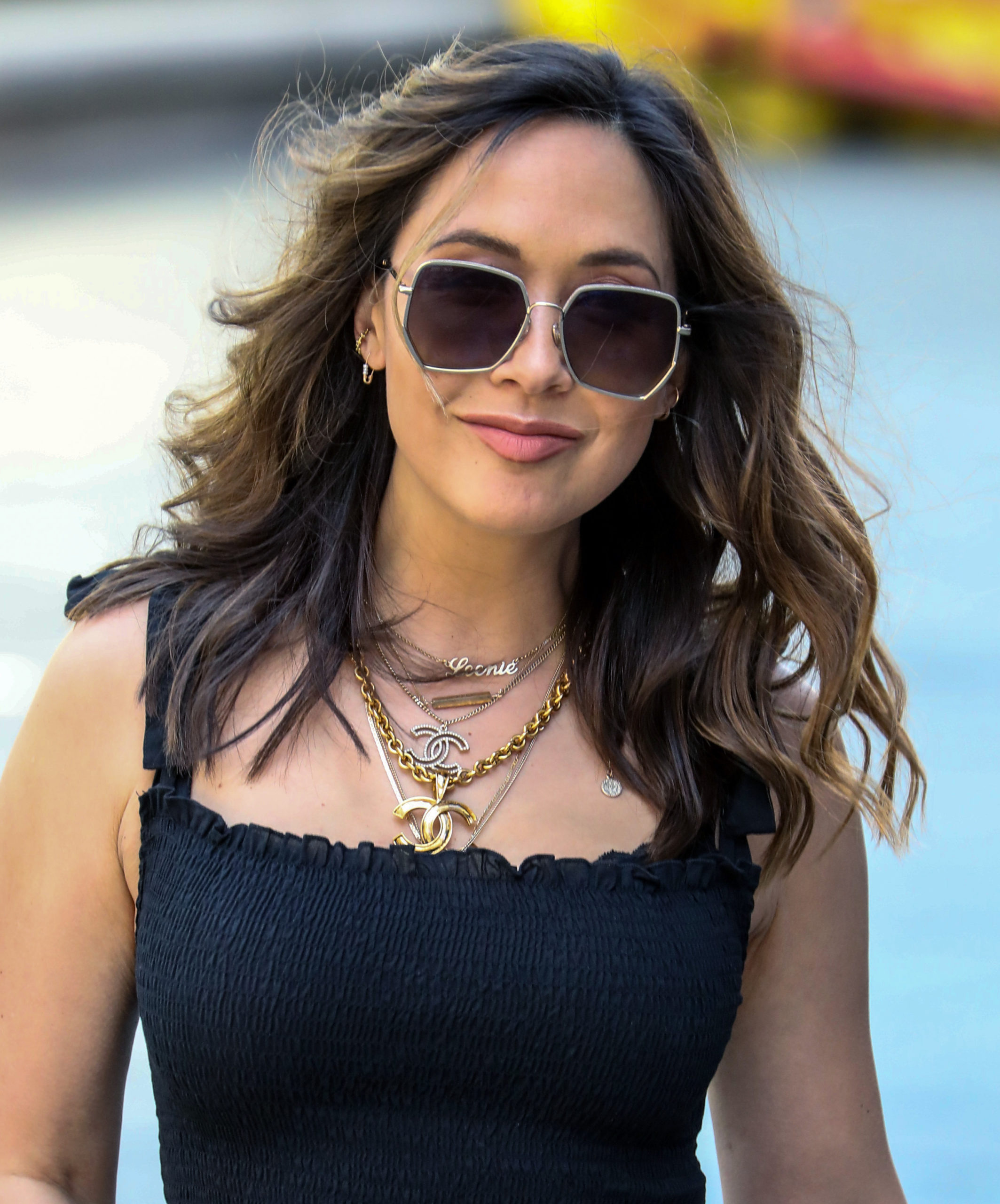 Could Myleene bring glamour and sex appeal to Strictly? (Credit: SplashNews.com)