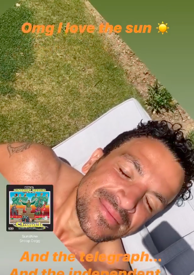 peter andre sun