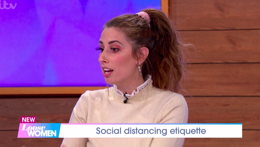 stacey solomon loose women