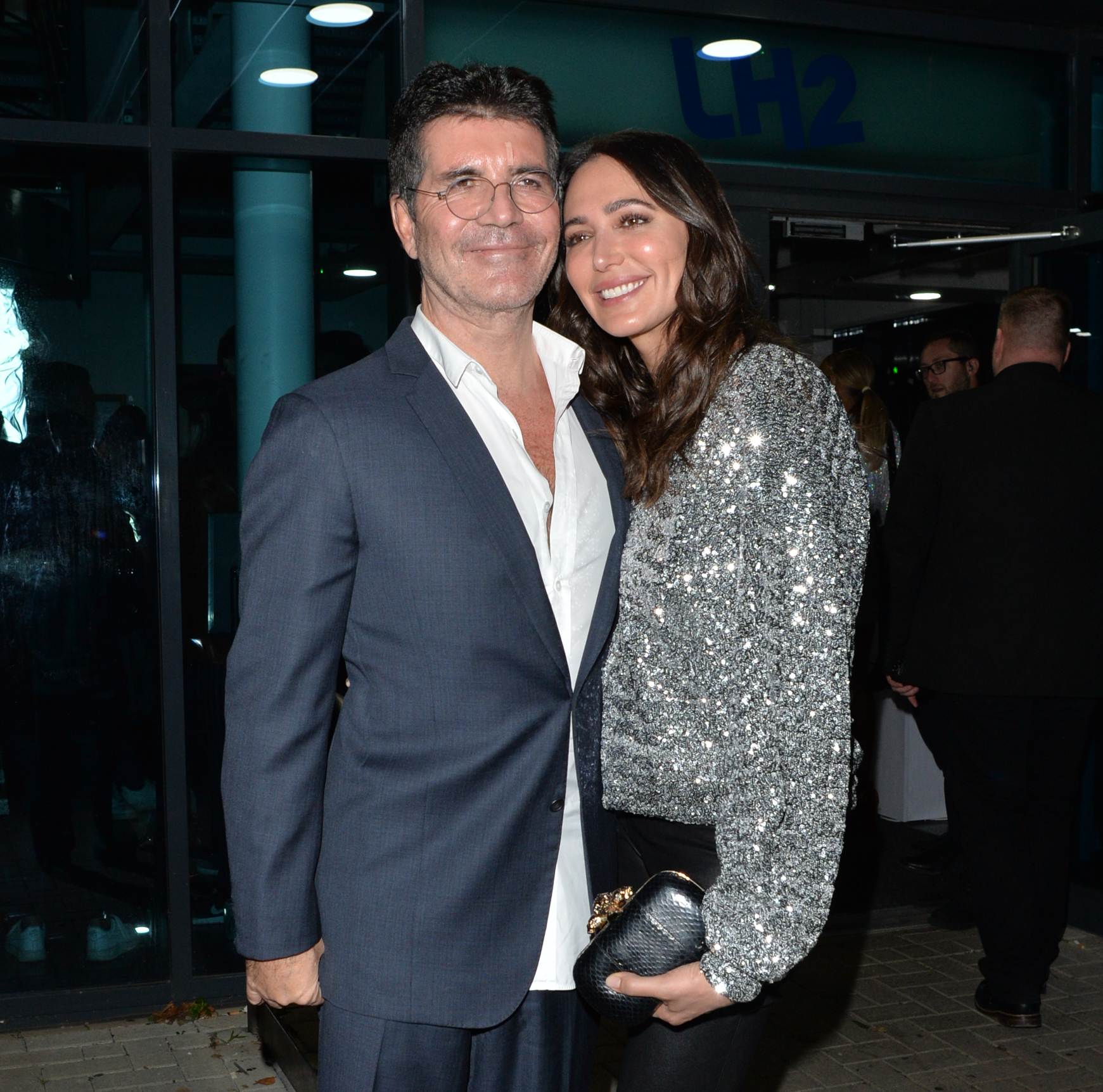 Simon Cowell and Lauren Silverman