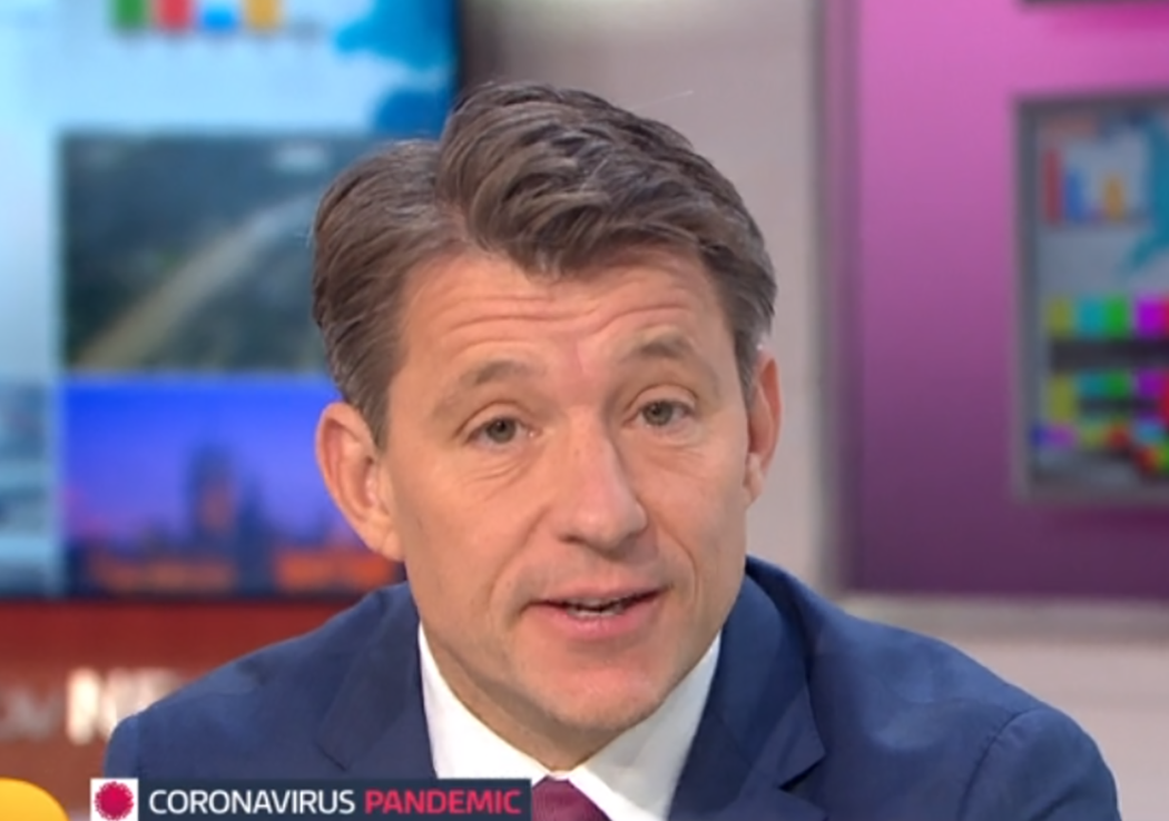 Ben Shephard supported Kate on GMB (Credit: ITV)