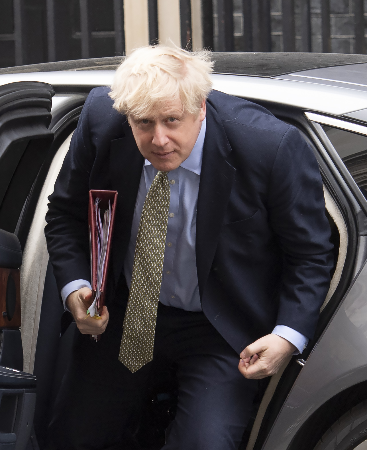 Boris Johnson addressed the nation on Sunday night in a pre-recorded speech (Credit: Splash News)