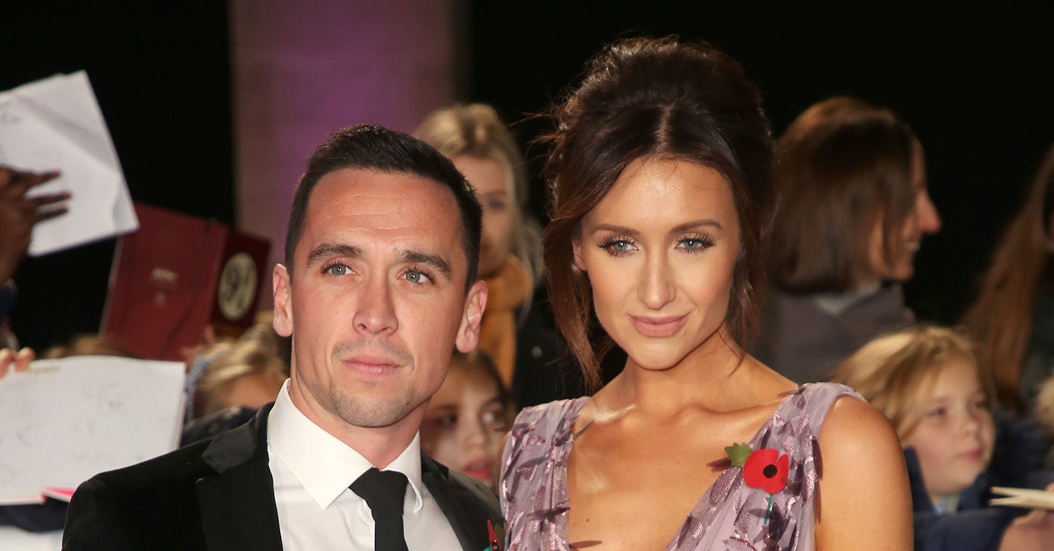 Catherine with her husband Tom Pitfield