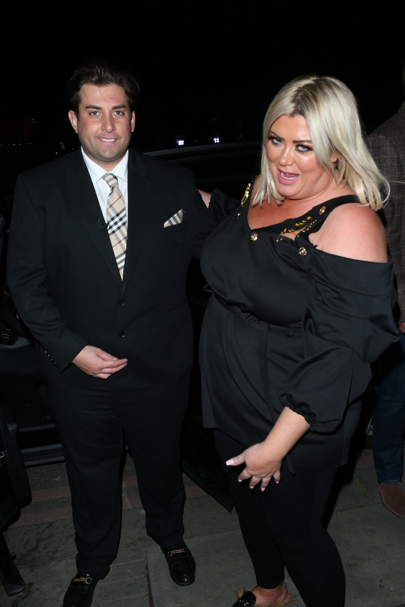 James and Gemma have had an on-off relationship for eight years (Credit: Splash News)