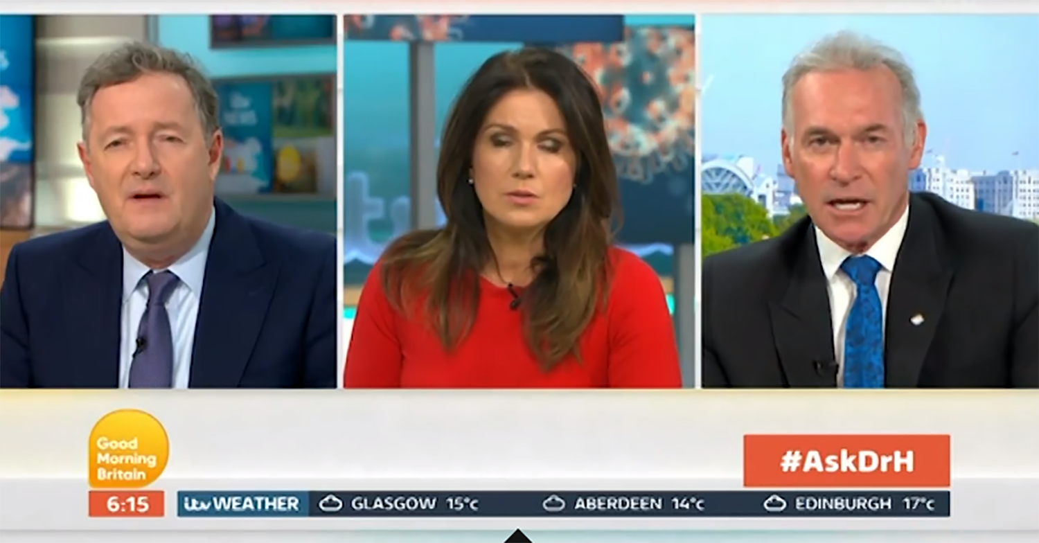 Piers Morgan on GMB