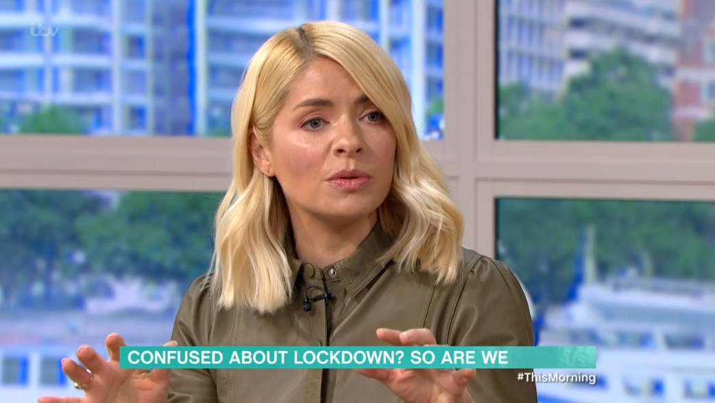 Holly said the "level of confusion" in the address has knocked her spirits (Credit: ITV)