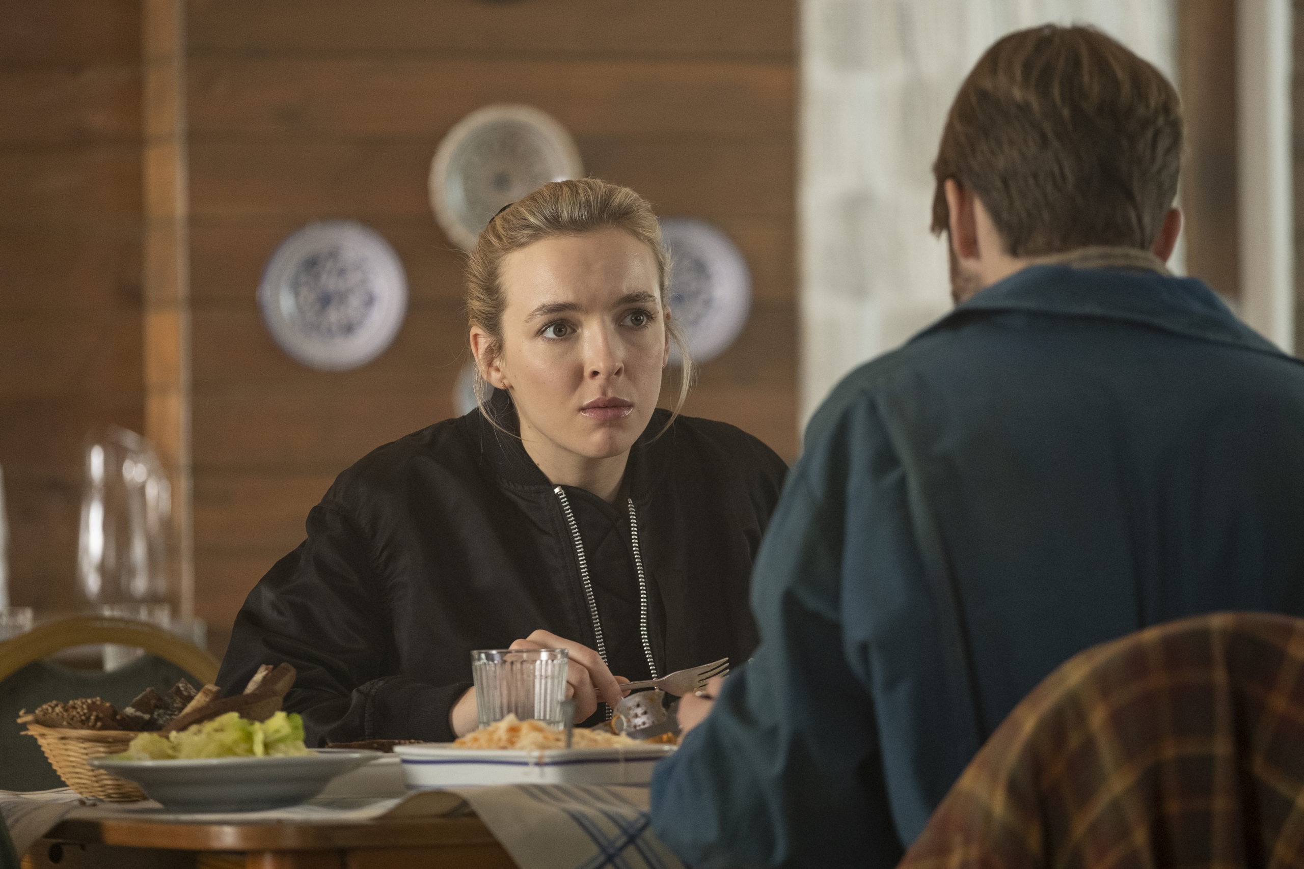 Viewers are more used to seeing Jodie as assassin Villanelle in Killing Eve (Credit: BBC)