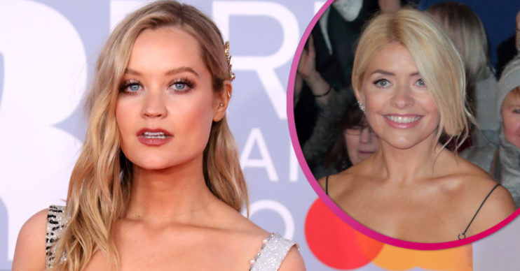 Laura Whitmore and Holly Willoughby