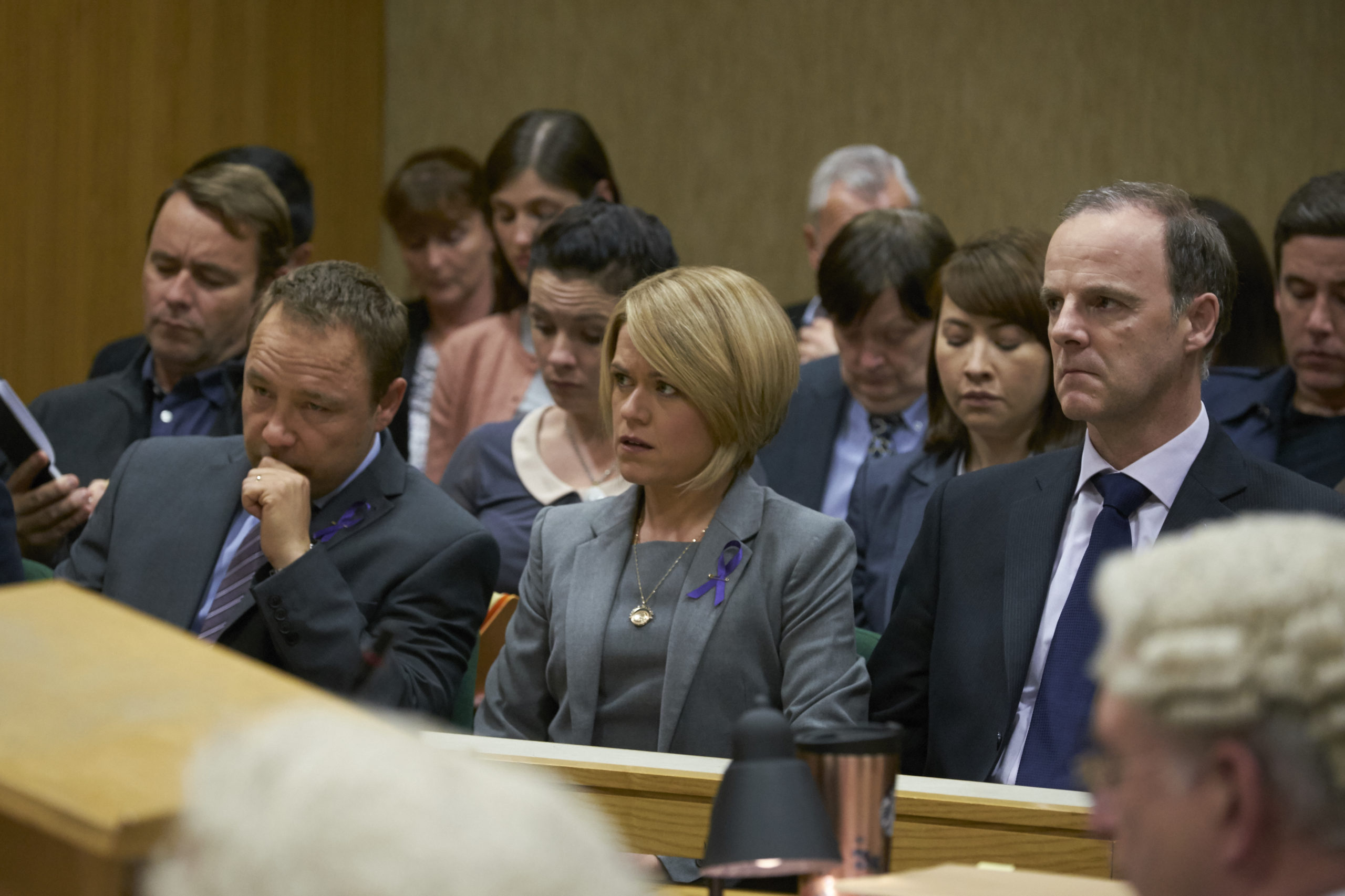 The court scenes in Little Boy Blue were harrowing to watch (Credit: ITV)