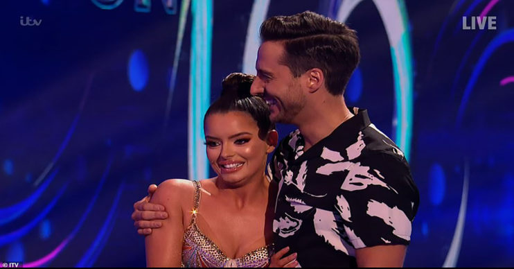 Maura Higgins on Dancing On Ice