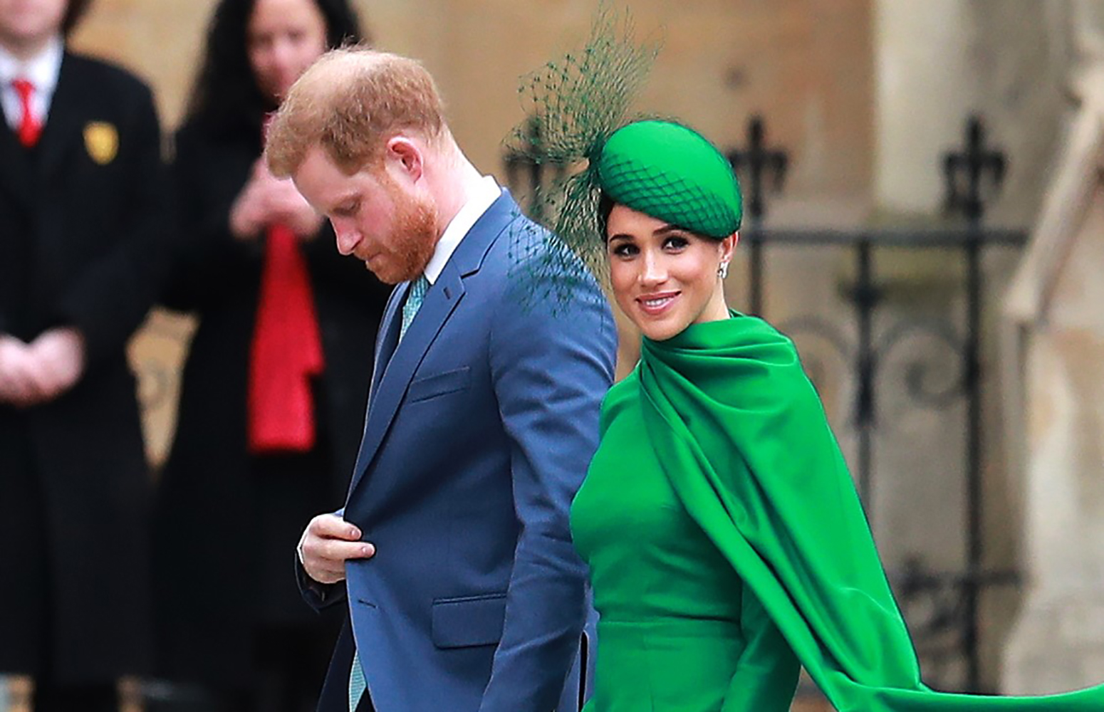 Prince Harry always has the full support of his wife (Credit: SplashNews.com)