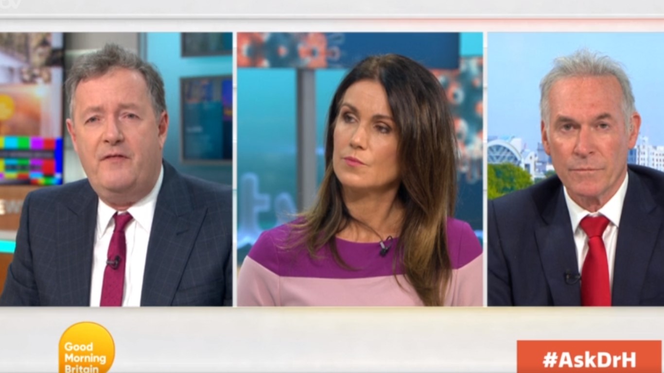 Piers Morgan doesn't mince his words (Credit: ITV)