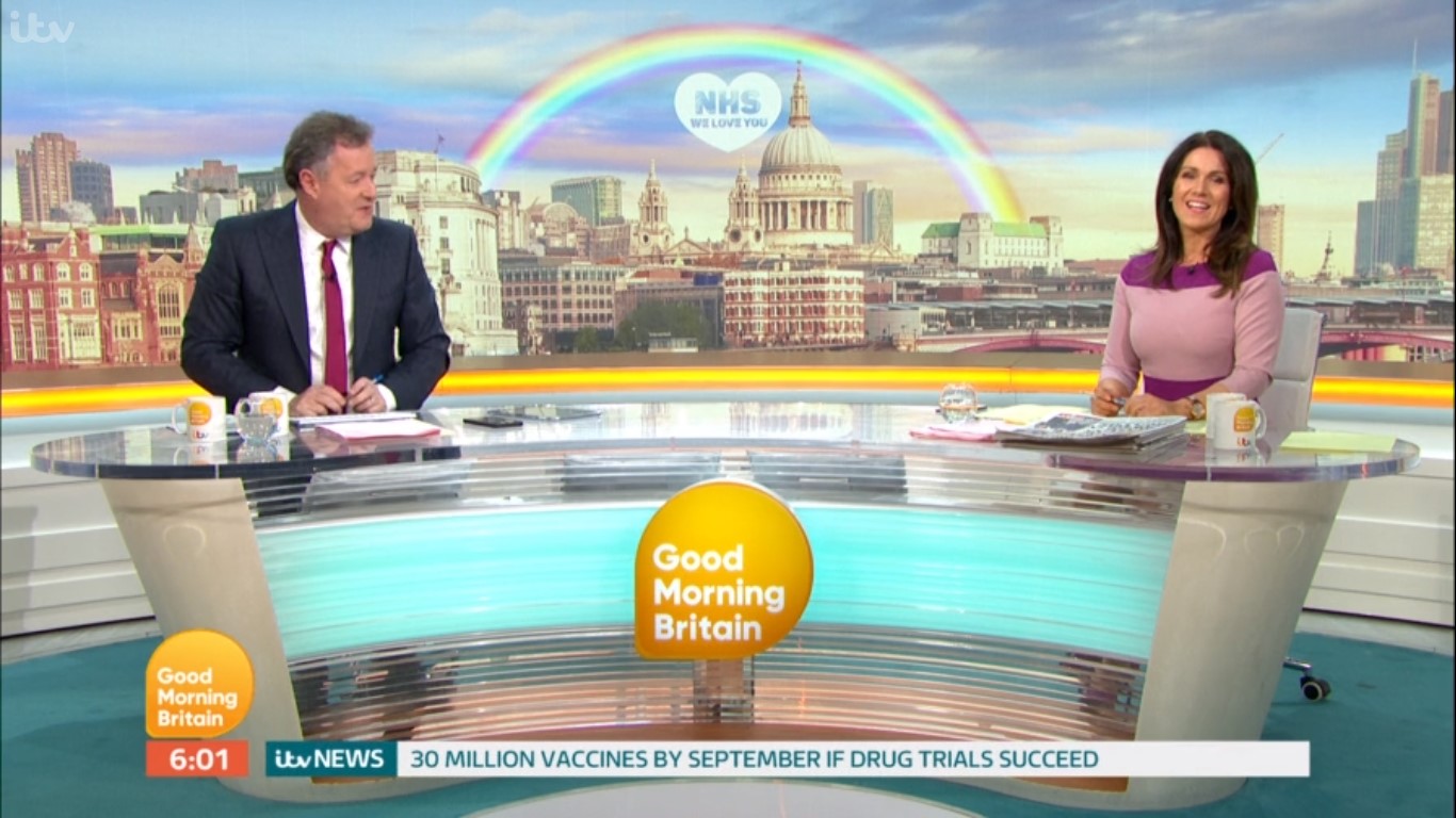 Piers Morgan has got into hot water with Ofcom before (Credit: ITV)