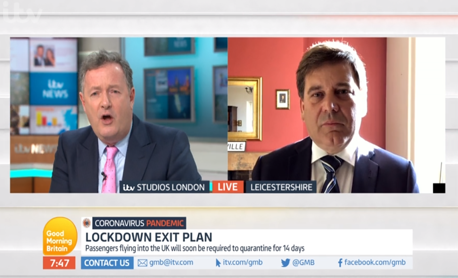 Piers Morgan on GMB