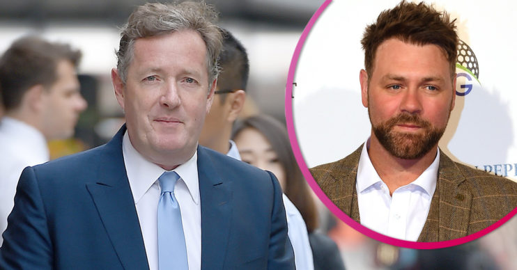 Piers Morgan and Brian McFadden
