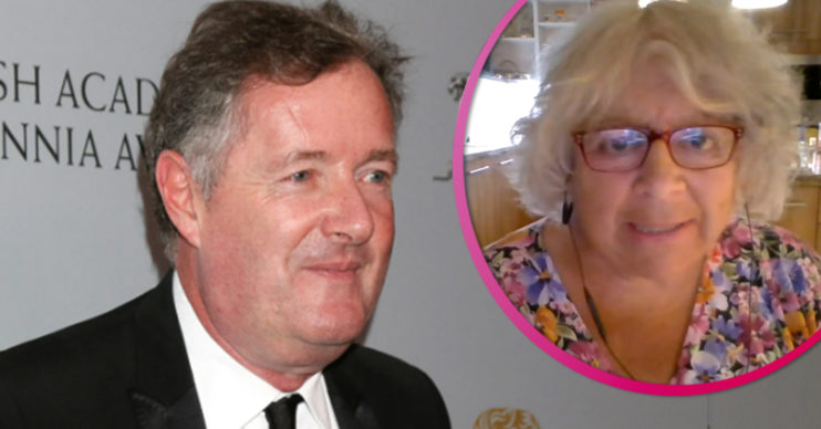 Piers Morgan and Miriam Margolyes