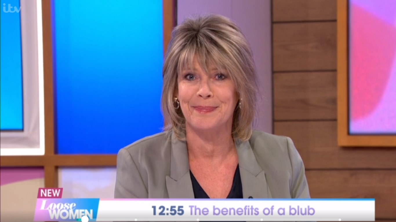 The Loose Women discussed the benefits of a good cry today (Credit: ITV)