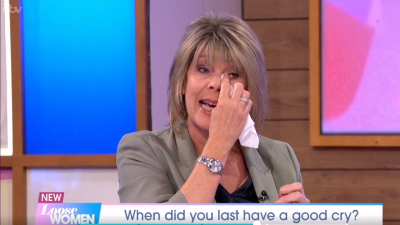 Ruth's emotions got the better of her (Credit: ITV)