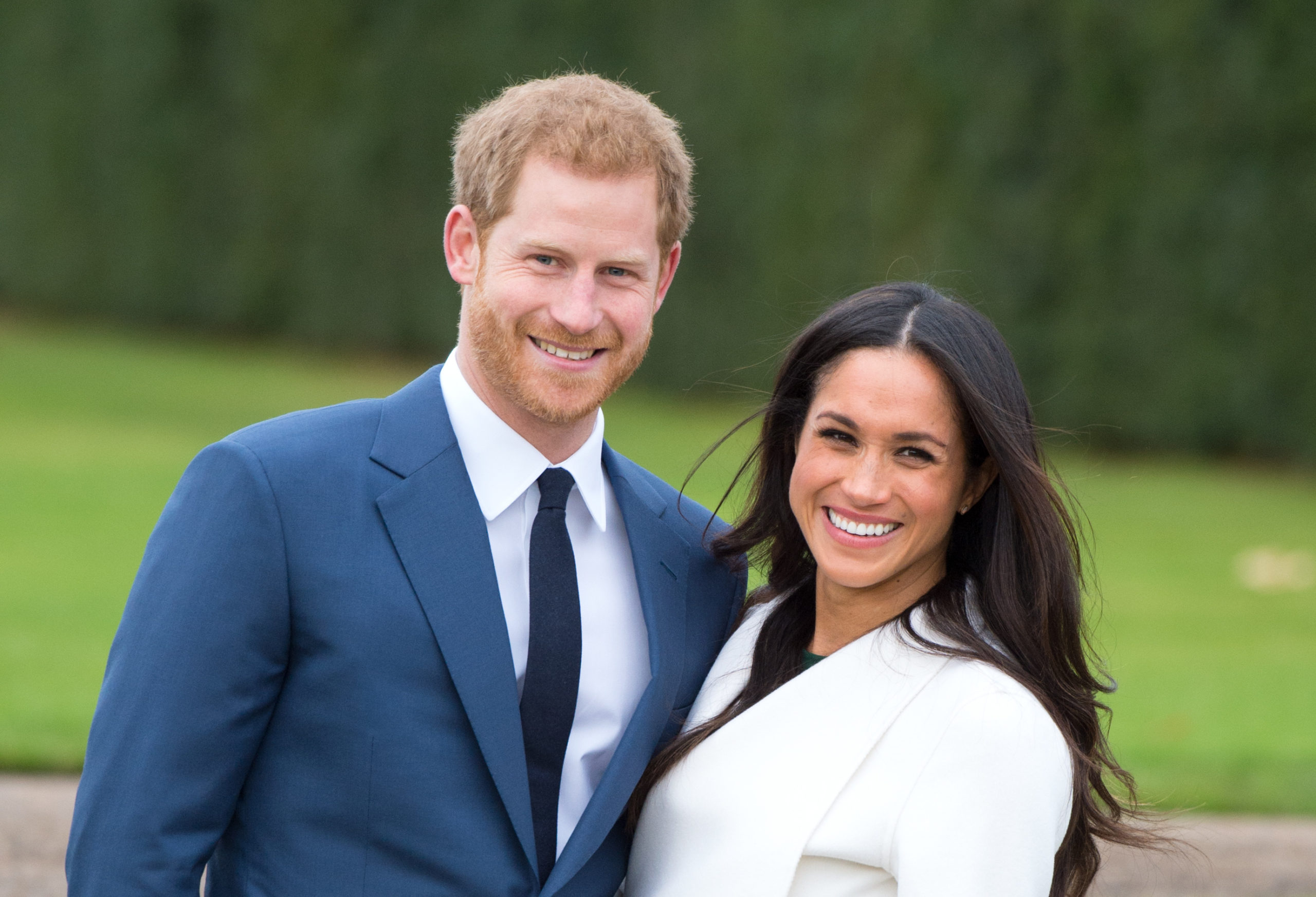 Prince Harry and Meghan Markle announced their engagement in 2016 (Credit: SplashNews.com)